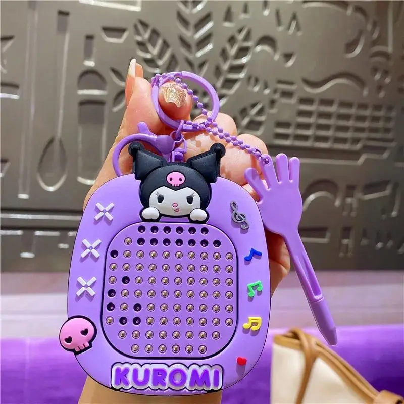 Creative Cartoon Maze Decompression Healing Magnetic Steel Ball Graffiti Drawing Board Keychain Bag Pendant Gift For Girlfriend