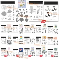 Butterfly Travel 2026 New Clear Stamps Or Cutting Dies In French German For Scrapbook Stamping Dies Blessing Of Cards Crafts