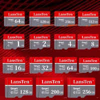 LansTen Memory Card 64MB 128MB 256MB 512MB 1GB 2GB 4GB 8GB 16GB 32GB 64GB 100GB 128GB 200GB 256GB  A1 U3 Class10 TF Card - Image 6