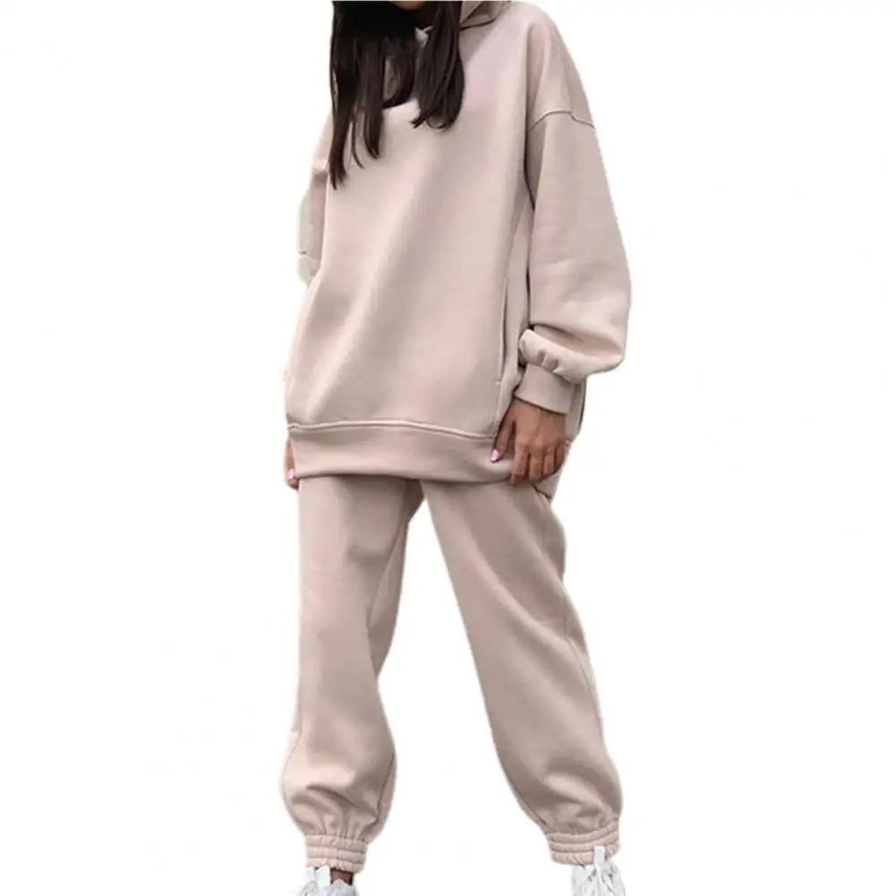 Women Sweatshirt Sweatpants Sets Fashion Tracksuit Set Casual Long