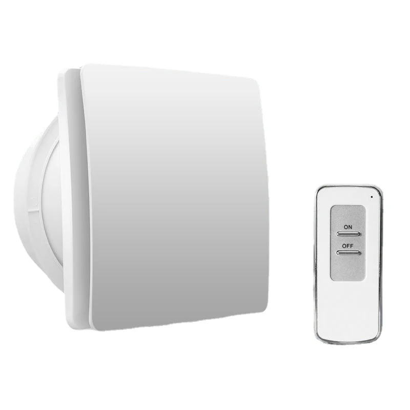 

4/6 Inch High Speed Exhaust Fan Toilet Kitchen Bathroom Hanging Wall Window Ventilator Extractor with Remote Control