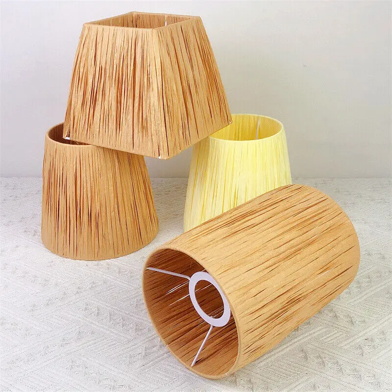 Creative Chandelier Lamp Shade Table Chandelier Wall Lamp Cover Bohemian Table Lafite Lampshade for Living Room Home Decoration
