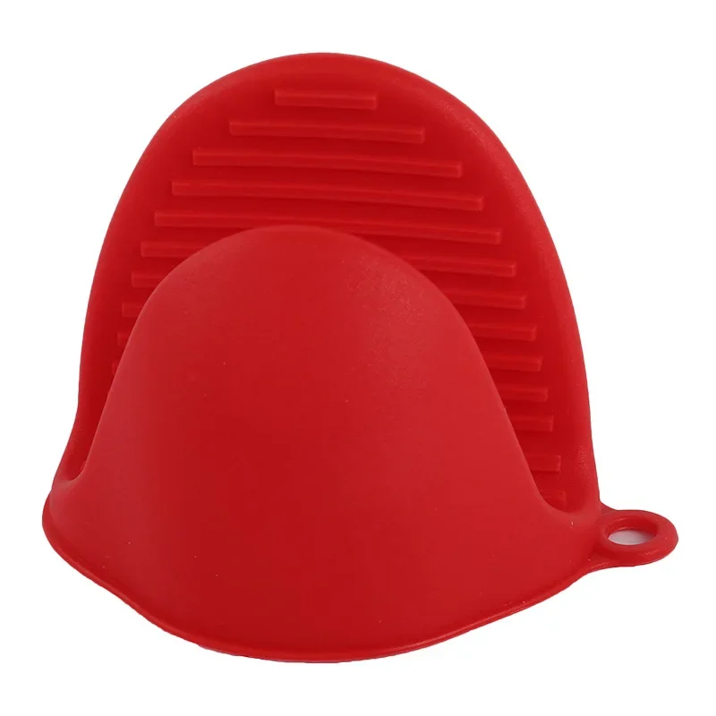 1PC Silicone Anti-scalding Oven Glove silicone oven mitts kitchen gloves silicone oven gloves silicone oven protector Mitts Potholder Kitchen BBQ Glove Tray Pot Dish Bowl Holder Oven Handschoen Hand Clip
