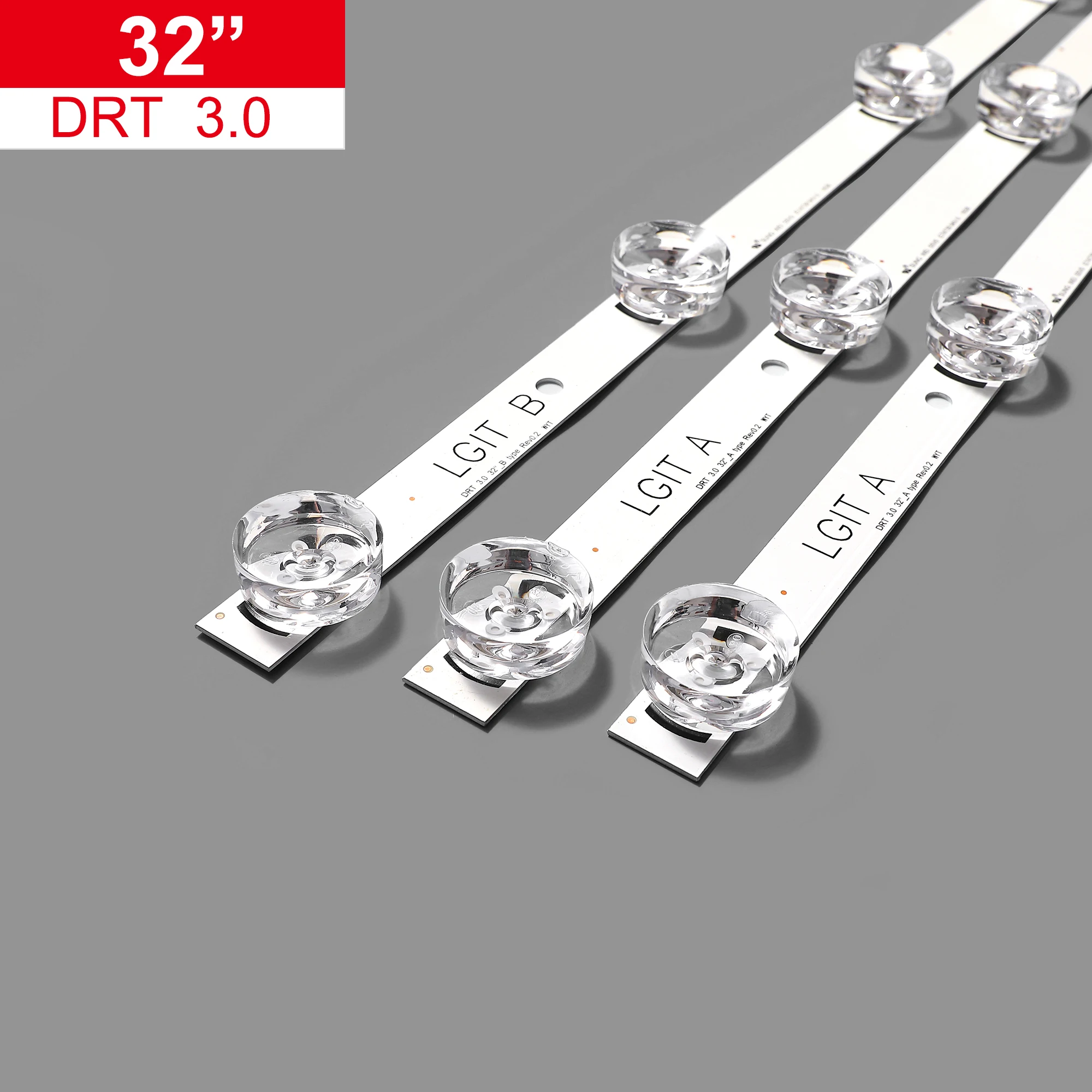 30pcs LED backlight strip 6 lamp for LIG 32"TV 6916l-1974A 6916l-1981A 32MB25VQ LV320DUE 32LF580V 32LB5610 32LB582V  drt 3.0