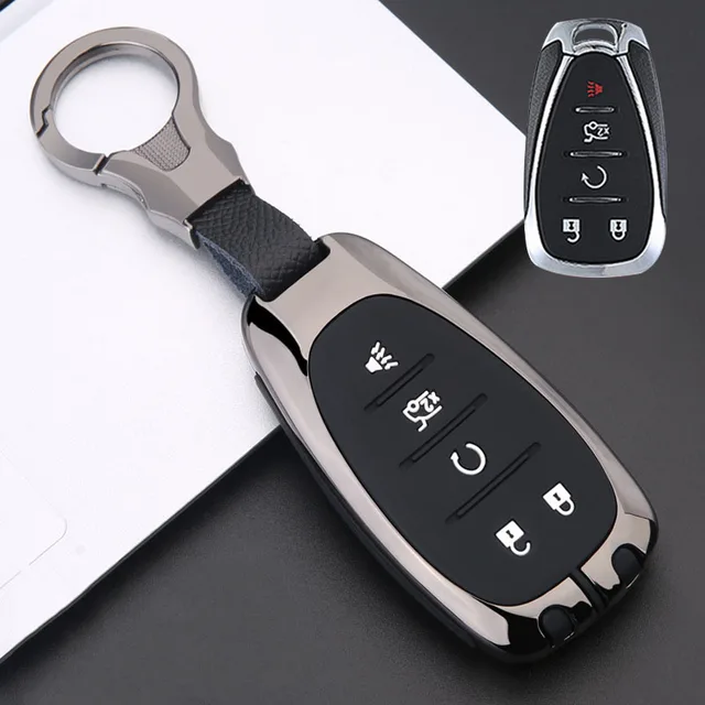 Car Remote Smart Key Case Cover Zinc Alloy For Chevrolet Cruze Spark Camaro Volt Bolt Trax Malibu Auto Key Shell - - Racext™️ - - Racext 1