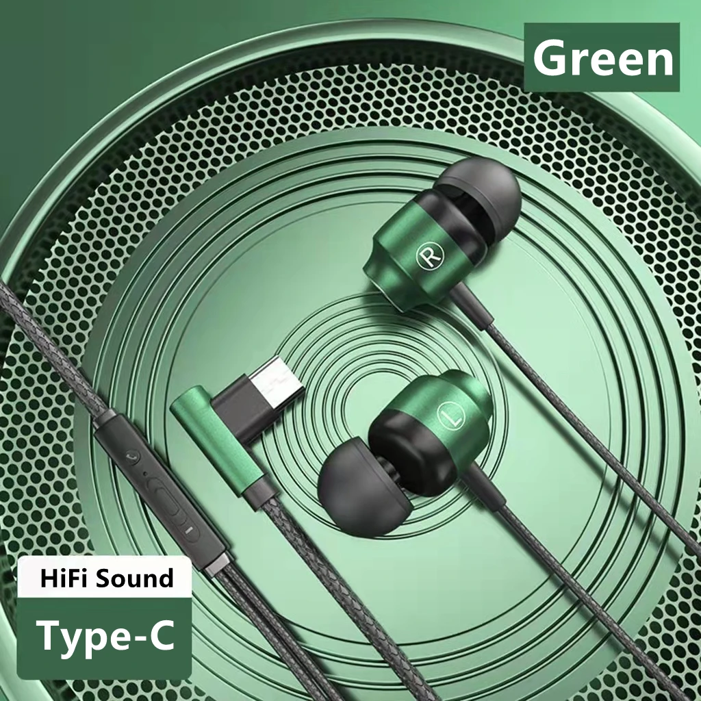 Magnetic Wired Hi-Fi Stereo Earphones with Noise Reduction and HD Mic