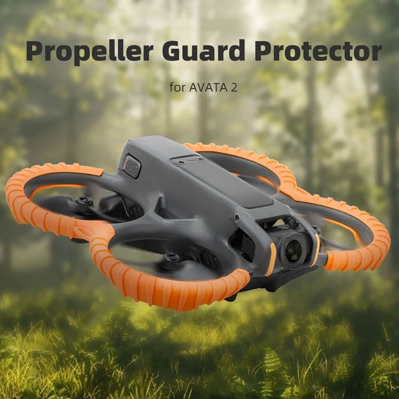 SUNNYLIFE Bumper Ring Protectors For AVATA 2 Scratch Resistant Propeller Blade Insurance Bumper Protectors