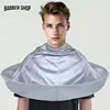 Hair Cut Umbrella Capes Haircut Cloak Cloth Hair Dye Three-Dimensional Breathable Household Haircut Cloak Foldable Haircut Tool 1