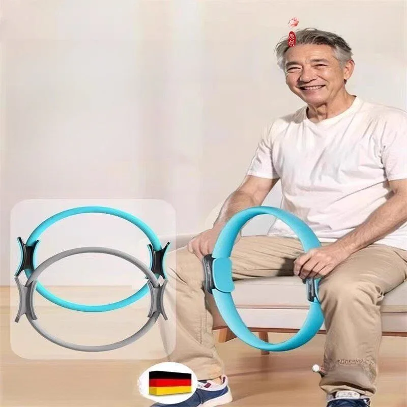 다리 근육 운동용 저항 밴드 노인 피트니스 장비 하체 강화 안티폴 요가 서클