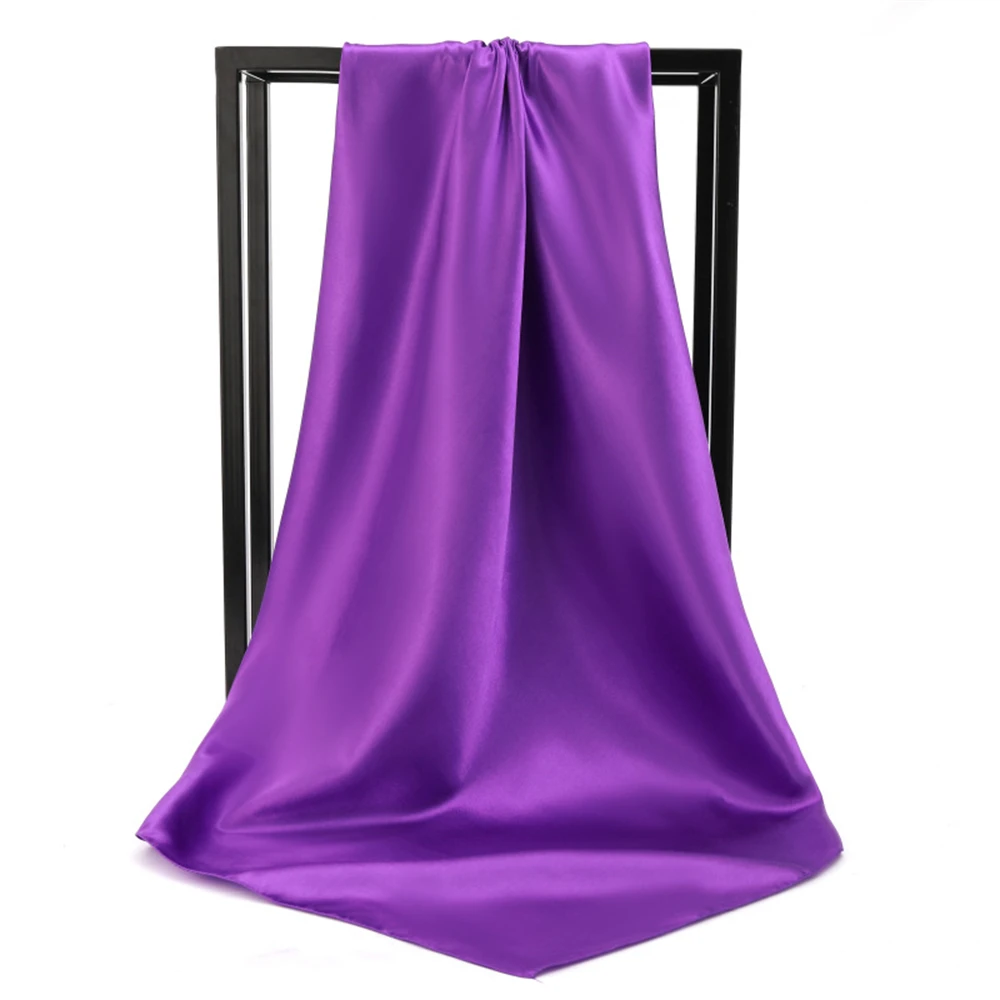 Рисунок 2 - Модный однотонный шарф для волос 27 цветов