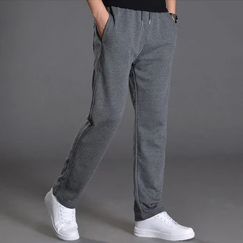 Primavera autunno Jogging uomini Jogging pantaloni sportivi tuta sportiva pantaloni sportivi pantaloni Oversize abbigliamento gamba larga 1