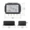3KW AC 220V CE Certified Black Shower Steam Generator Wet Sauna Steam With Time & Temperature Setting Waterproof IPX4 3
