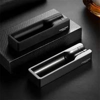 CIGARLOOONG Lightweight Travel Portable Cigar Ashtray Zinc Alloy Material Cigar Holder Tray Cigar Extinguisher Cigar Accessories 1