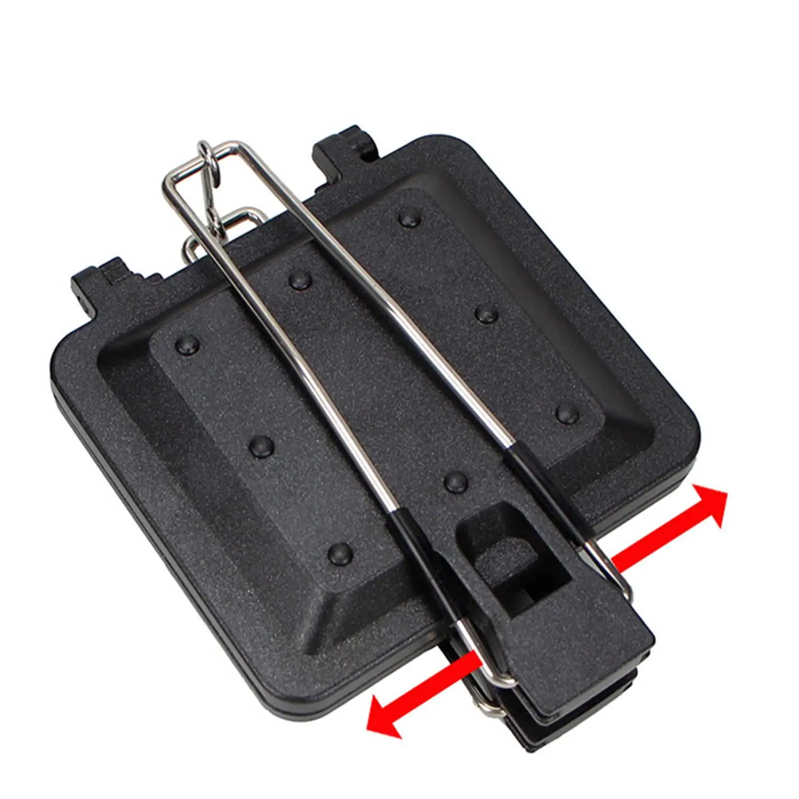 Double Sided Sandwich Baking Pan with Storage Bag Fried Egg Pan Frying Pan for Breakfast Bread Barbecue Hot Dog Pancakes