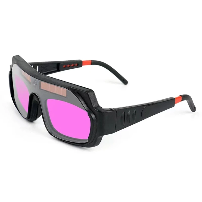 LCD Welder Glasses Safety Protective Solar Powered Auto Darkening Welding Goggles with Adjustable Shade Welder Glasses