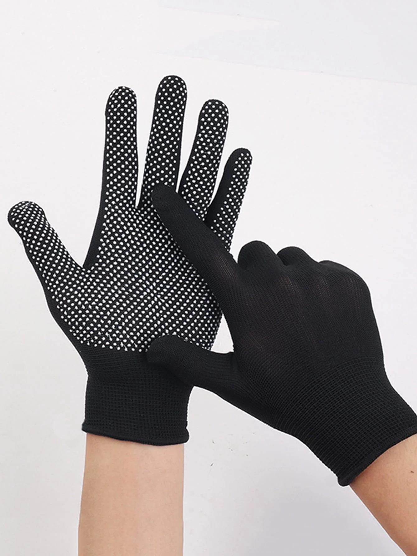 2PCS Nylon Gloves Anti-Slip Outdoor