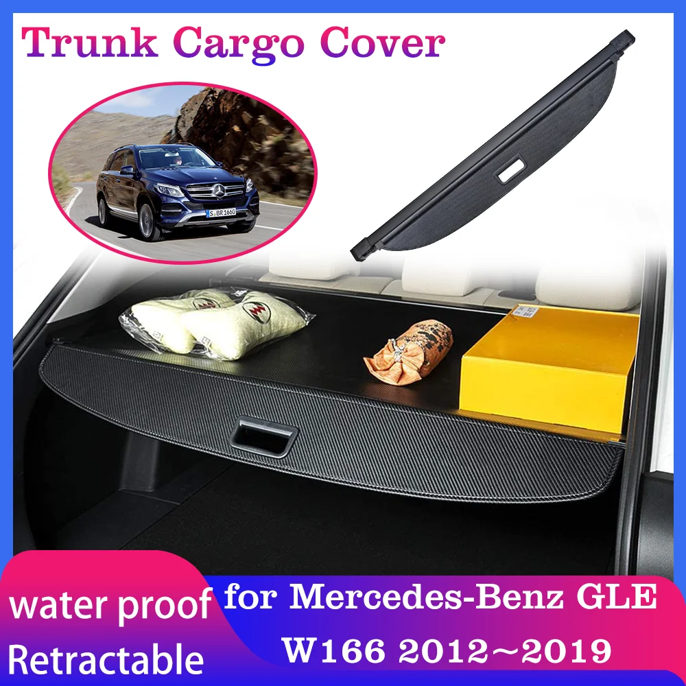 VINAMY Étagère Arrière Rétractable De Coffre pour ML W166 ML320 ML350 ML400  500 2013-2017,Couverture De Cargaison De Coffre Cache-Bagages Accessoires  Auto : : Auto et Moto