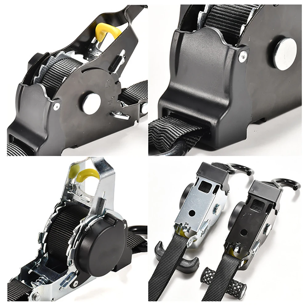 Moving Straps Storage Strap Cargo Strap Auto Straps for Cargo Tape Retractable Belts for Motorcycles Ratchet Strap Load Luggage Strap Ratchet Tensioner Belt Car