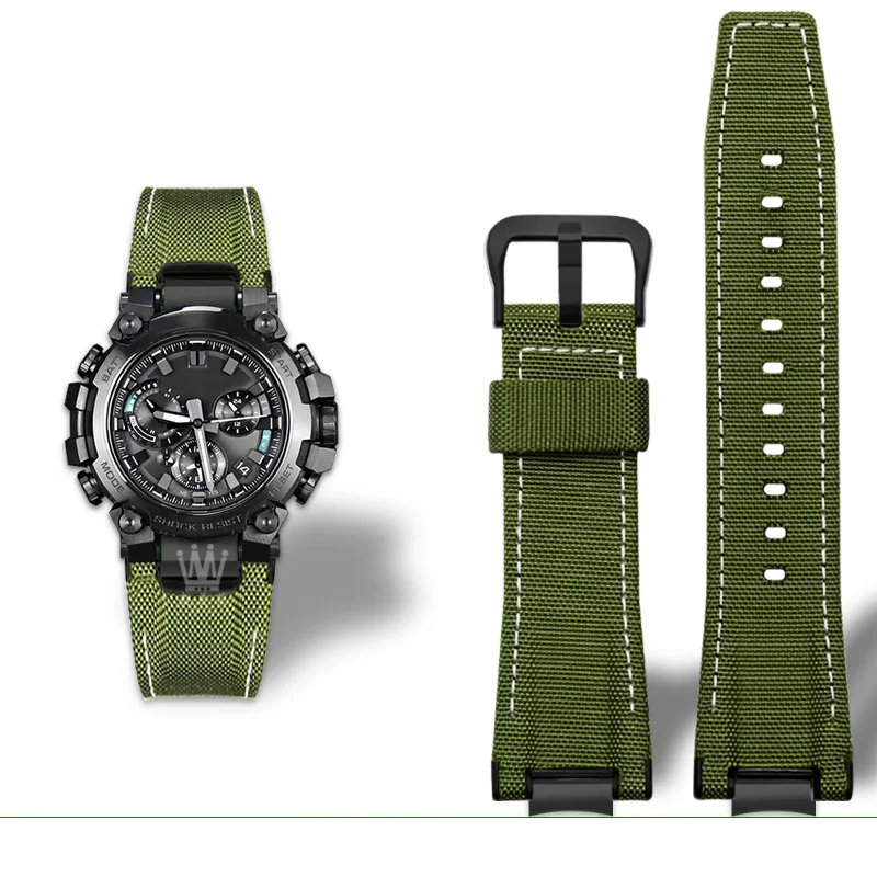 For Casio G-SHOCK MTG-B3000 Italian leather strap MTG B3000