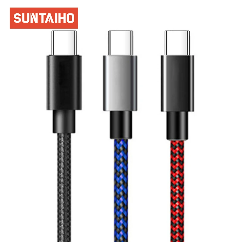 

3A USB Type C Cable Wire For Samsung S23 S20 Plus Fast Charger Cable For Huawei P60 Xiaomi Mobile Phone USB C Data Cable 3PCS