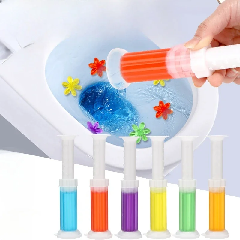 Toilet cleaner Flower Toilet Fragrance Deodorant Cleaning Gel Air Treatment