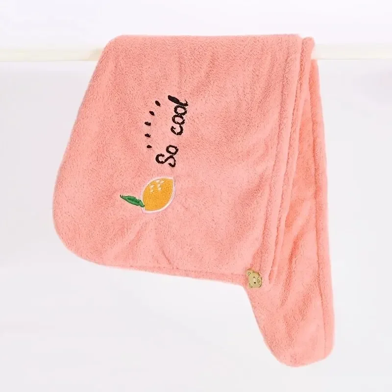 Super Absorbent Hair Hat Quickly Dry Soft Towels Bathroom Women Head Towels Girls Cute Hair Towel Hair Dry Wrap Bonnets