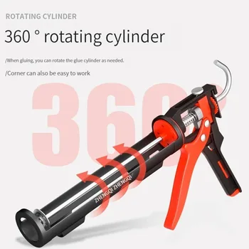 Rotatable Glass Glue Gun 1