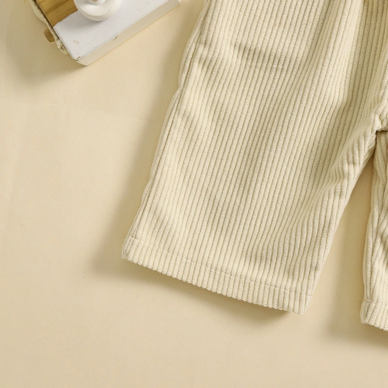 2024-07-18 Lioraitiin 3-24M Baby Girl Summer Overalls Infant Wide Leg Solid Color Jumpsuit Front Pocket Suspender Pants Outfits 5