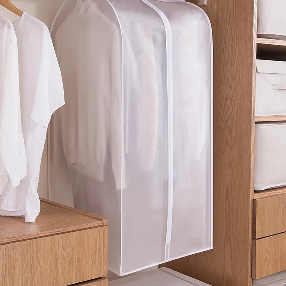 Transparent PEVA Clothes Storage Bag Large Capacity Wardrobe Protector