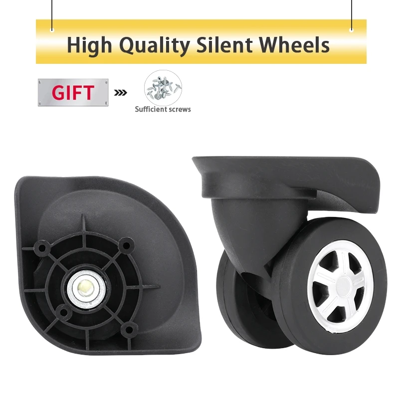 

Luggage Accessories Universal Wheel Universal Mute Wheel Trolley Case Accessories Maintenance Luggage Accessories Caster Wheels