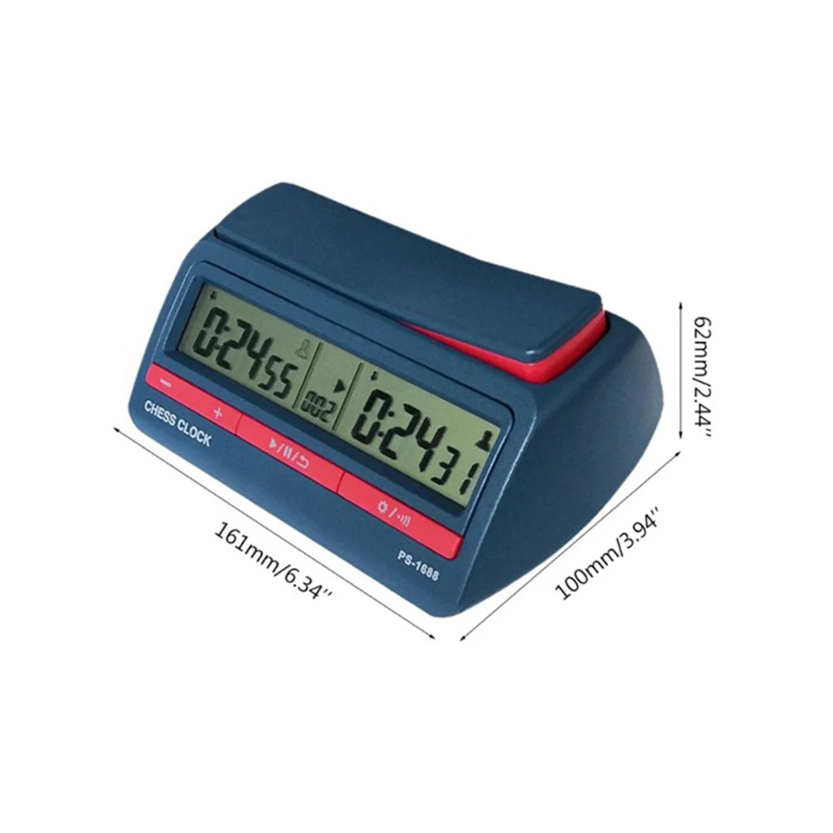 Professional Advanced Chess Digital Timer Chess Clock Count Up Down Board Game Clock PS-1688 5