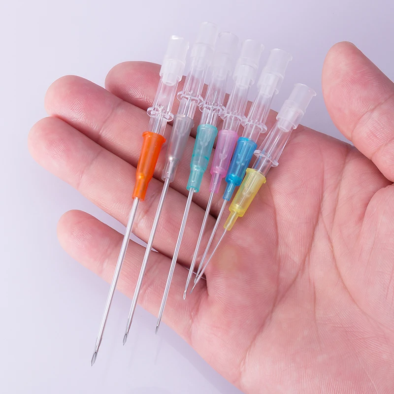 Body Piercing Kit Surgical Steel Sterile Catheter Cannula Piercing Needles Tools Belly Nose Lip Ear Jewelry 1pc