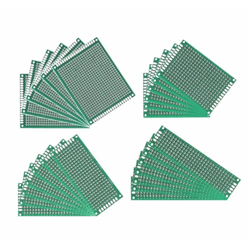 10 Pz/lotto 4x6 Cm Doppio Lato PCB Bordo Universale Di Rame