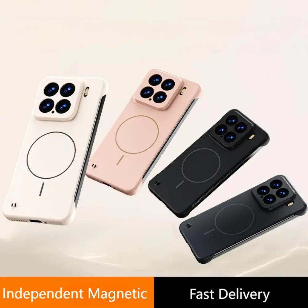 Slim Frameless Magnetic Cooling Case with Magsafe Wireless Charging Compatibility