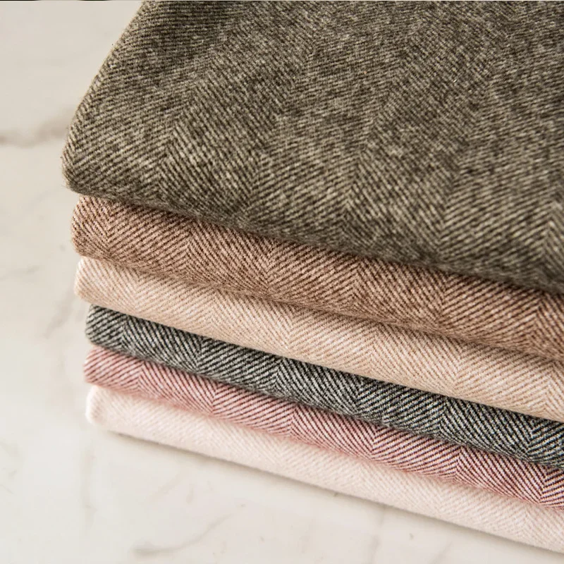 Herringbone Woolen Fabric 3