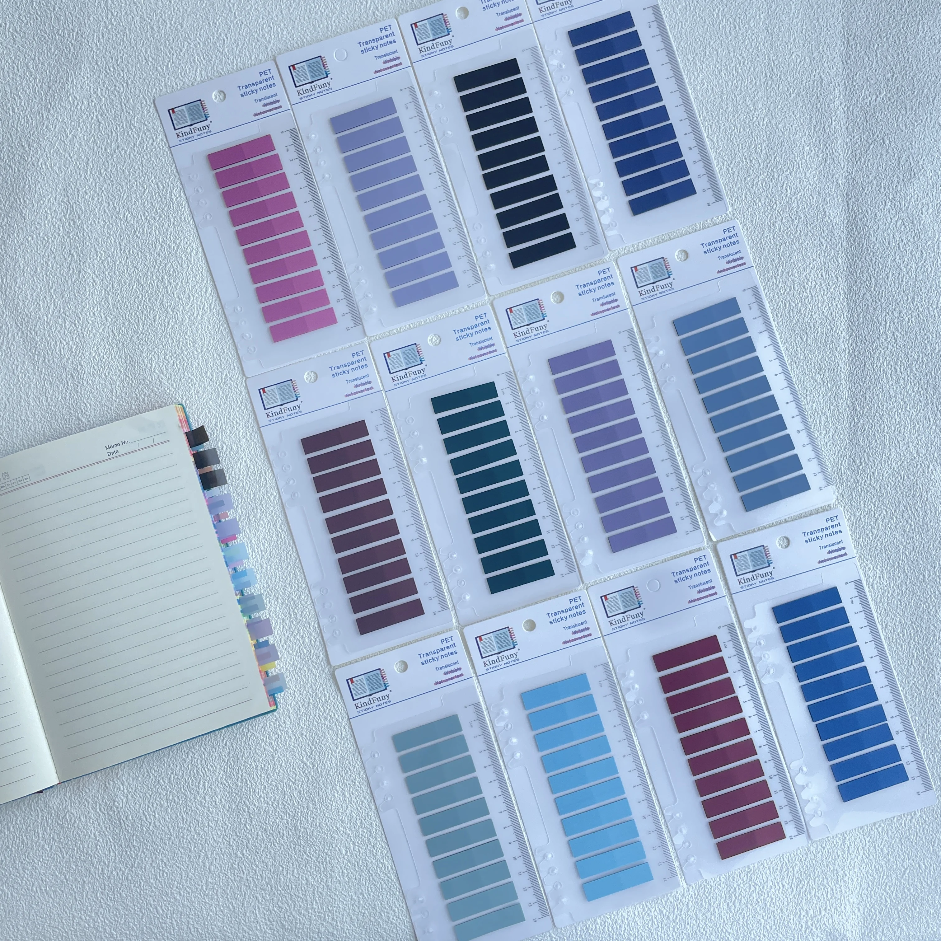 200 Sheets Sticky Note Transparent Sticky Note Index Tabs Arrow Flags for Page Marker Planner Stickers Office School 4