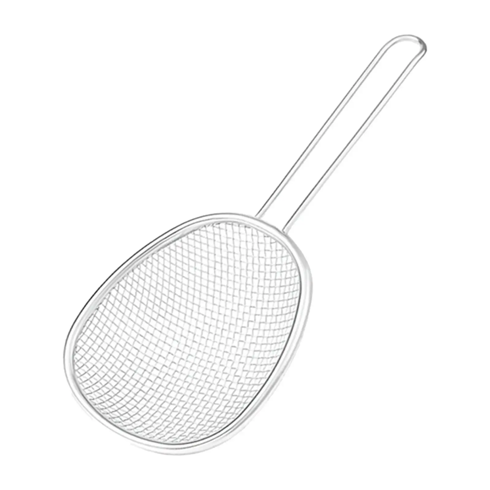 Stainless Steel Pasta Spaghetti Strainer, Ergonomic Handle Kitchen Utensil Dumpling Colander Accessories Food Strainer Colander,