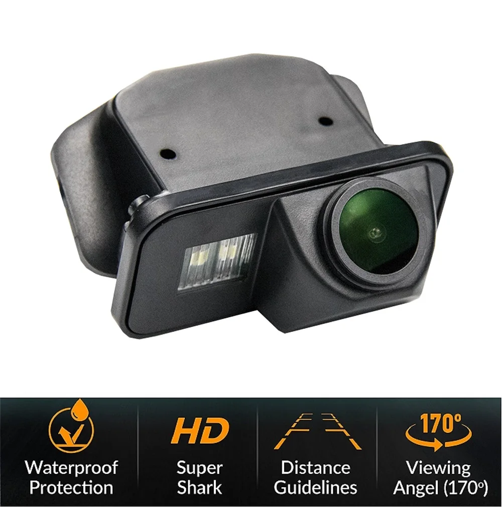 

HD 1280x720p Rear View Backup Camera for TOYOTA Corolla SCION XB XD/URBAN CRUISER, Night Vision License Plate Light Camera