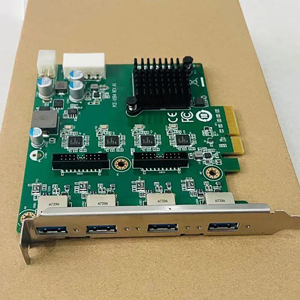 For ADVANTECHA PCE-USB4 REV.A1 PCE-USB4_8 Video Capture Card 4 For ADVANTECHA PCE-USB4 REV.A1 PCE-USB4_8 Video Capture Card - Image 2