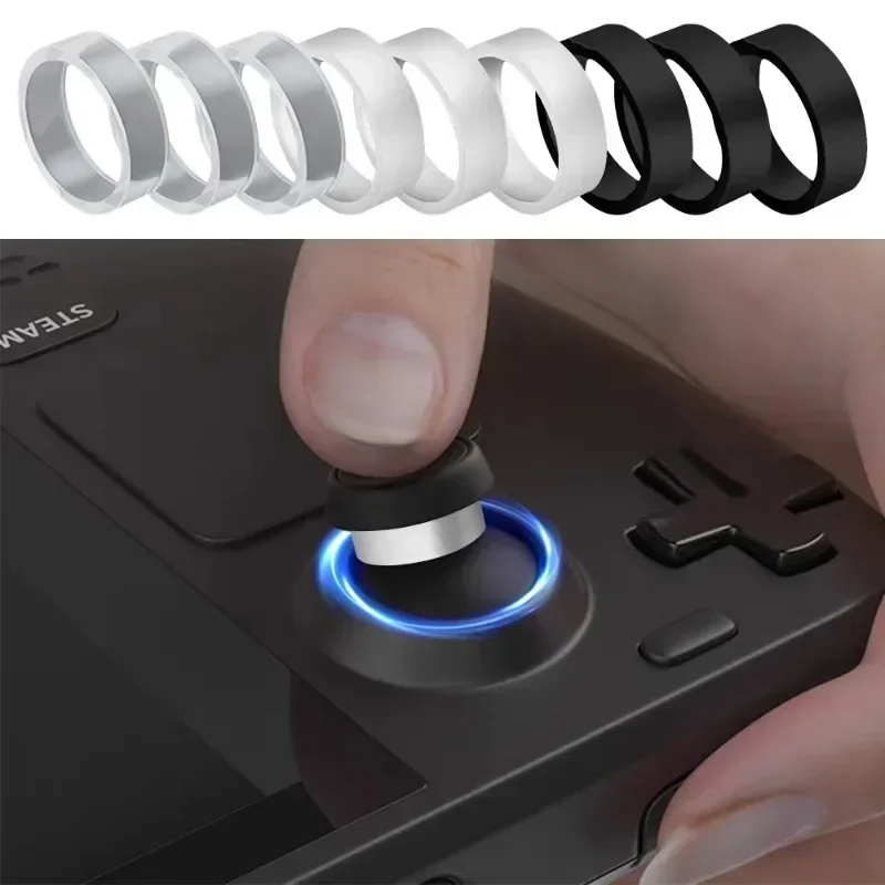 Anti-scratch Protection Ring Invisible Elastic Rubber Joystick Protectors for Steam Deck/PS5/PS4/Rog Ally Controller Accessories