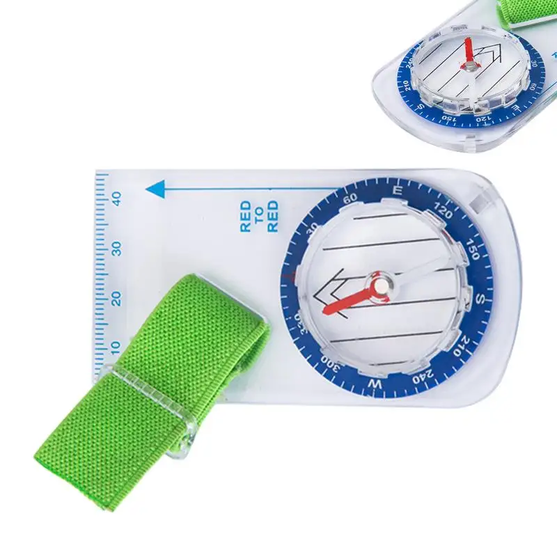 Bussola Per Pollice Professionale All'Aperto Elite Competition Orienteering Compass Portable Escursionismo Backpacking Bussola Map Scale Compass