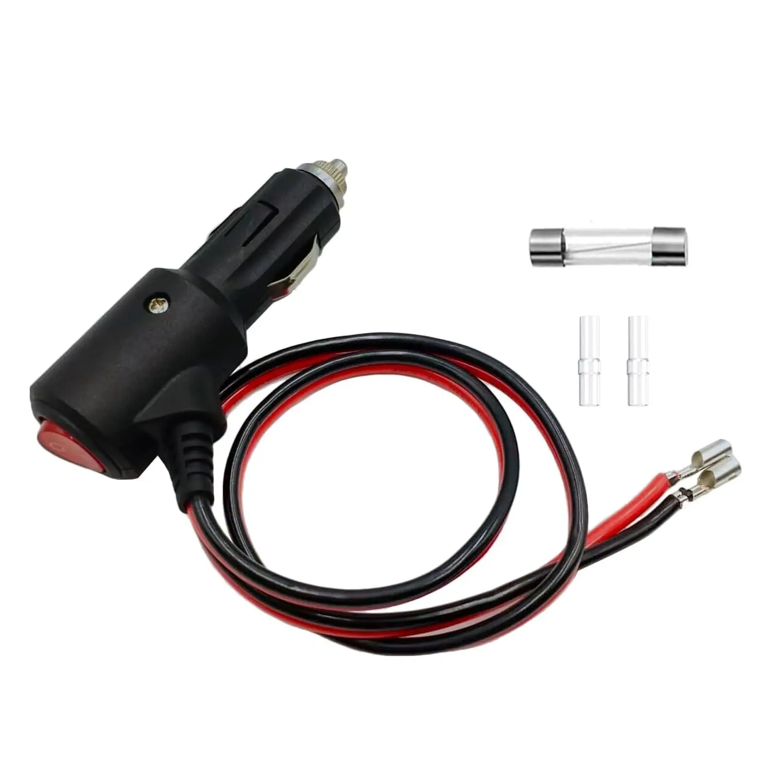 Connettore 12V 24V Auto Adattatore Universale Accendisigari Auto 12/24V - Con Fusibile 15A, Per Ricarica Dispositivi Adattatore Universale Auto