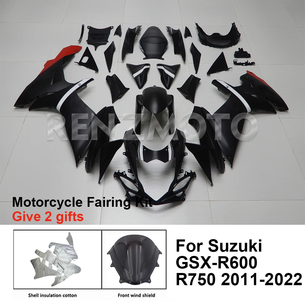 

Motorcycle Fairing Set Body Kit Plastic For Suzuki GSX-R600 R750 2011-2022 Accessories Injection Bodywork S0611-103a