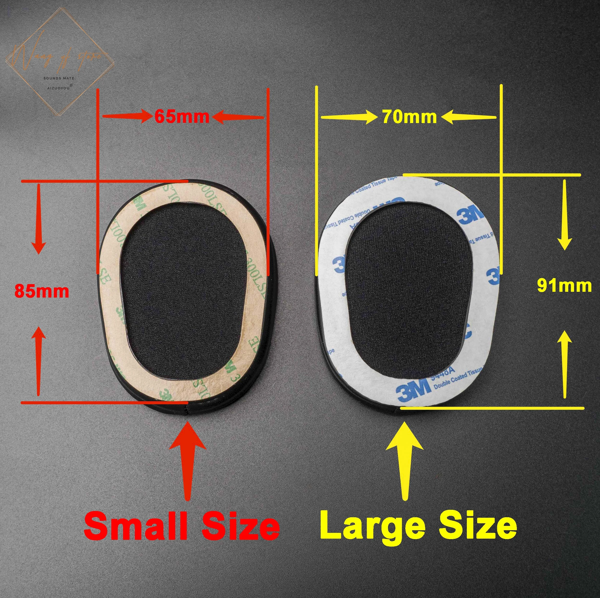 Sheepskin Ear Pads Foam Cushion For ULTRASONE ED 8 Palladium Ruthenium Edition 8 x Headphone Real Leather Part