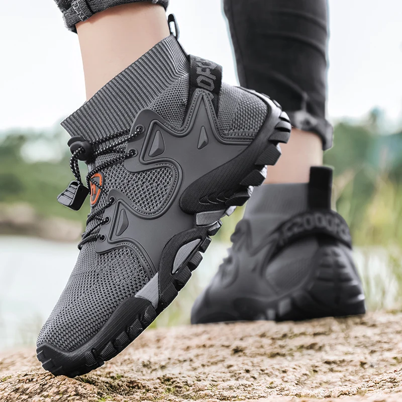 

Brand Summer Men Sneakers Outdoor Men Shoes Breathable Soft Men Sneakers Mesh Loafers Male Driving Shoes Jogging Men Sneakers