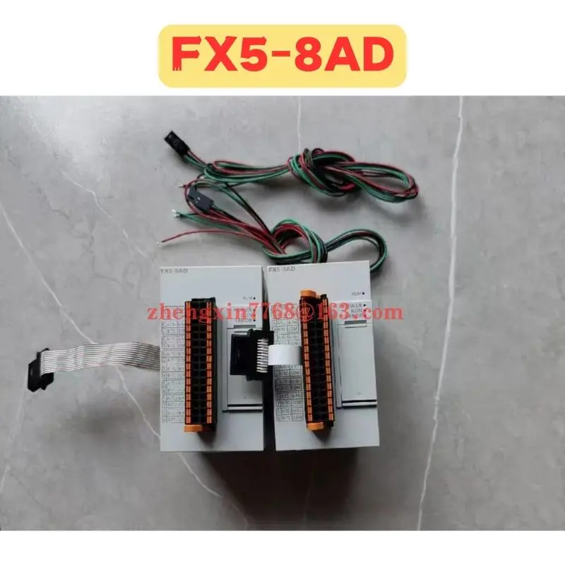 중고 PLC 모듈 FX5-8AD FX5 8AD 정상 기능 테스트 완료