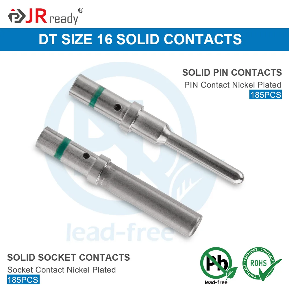 JRready ST6303 Deutsch DT-Stecker-Set 520-teilig mit Crimper ACT-LY-16DT, 2-polige Anschlüsse, 3