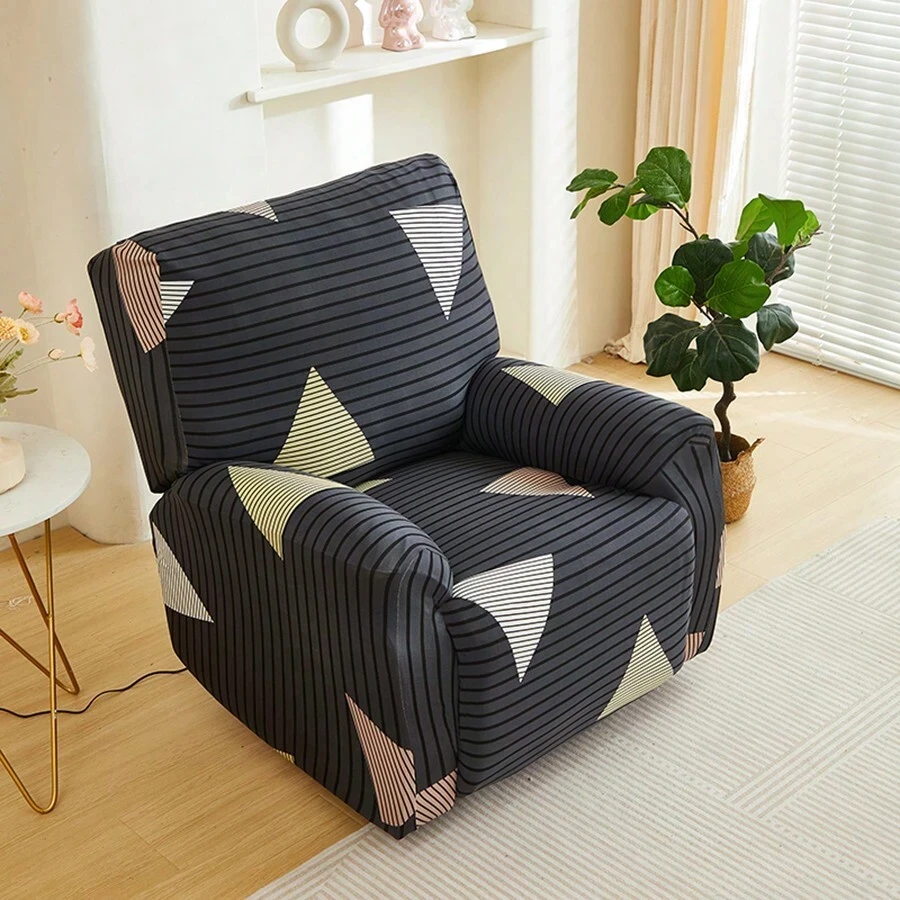 thumbnail image 1 of Funda elástica estampada para silla reclinable, cubierta para sofá, sala de estar, decoración del hogar, 4/6/8 piezas, 1 of 5
