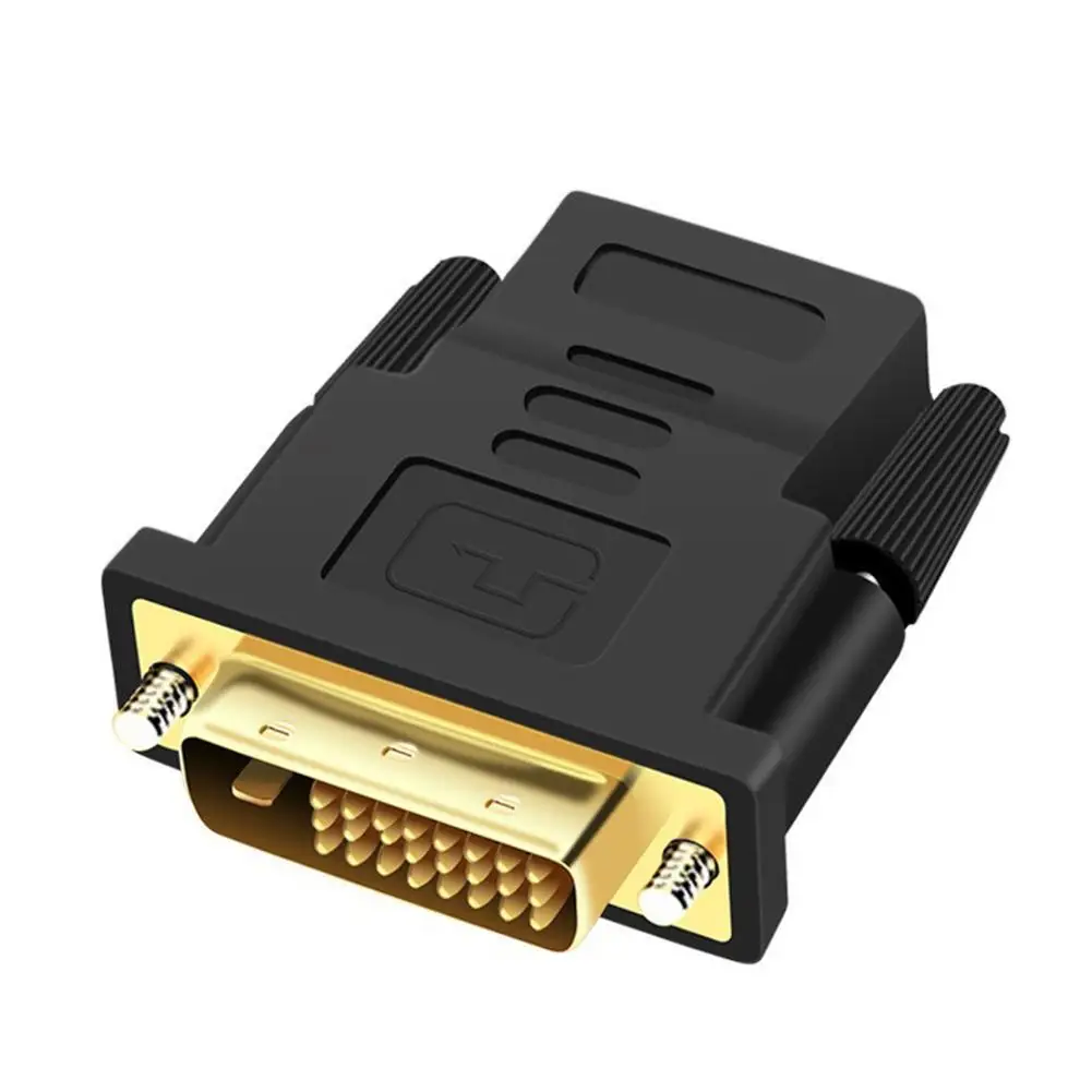 

DVI 24+1 To HDMI-compatible Conversion TV Computer Connection Monitor DVI To HD Conversion Converter For PC HDTV Projector
