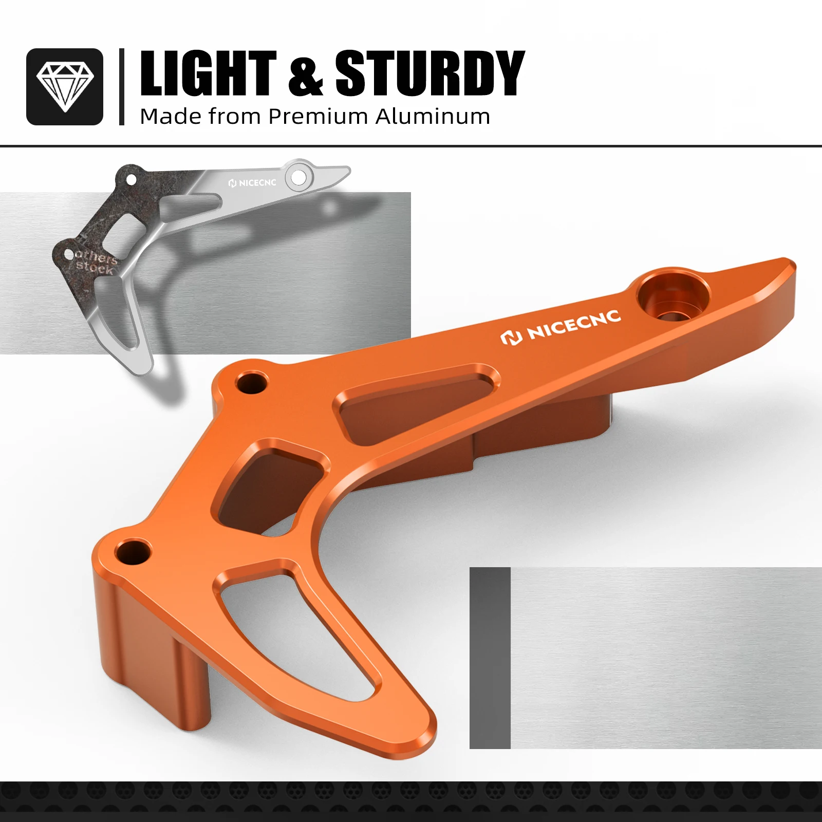 Für KTM 690 Enduro R SMCR 690 SMC R Husqvarna 701 SM Supermoto Enduro 2016-2023 GasGas 700SM/ES Kettenschutz Kettenradabdeckung – Detail 5
